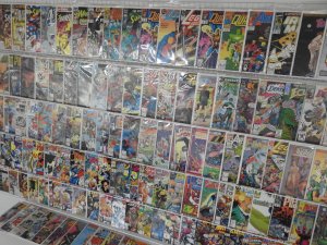 Huge Lot 130+ Comics W/ Superman, Captain America, Wonder Woman Avg VF- Cond!!