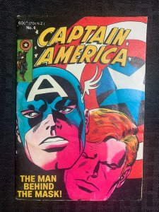 1981 CAPTAIN AMERICA Pocket/Digest #6 VG 4.0 The Man Behind the Mask