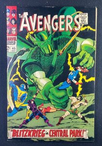 Avengers (1963) #45 FN/VF (7.0) Wasp Super-Adaptoid Hercules Joins Don Heck