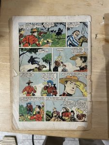 Zane Grey’s King Of The Royal Mounted#340 (1951 Dell) 