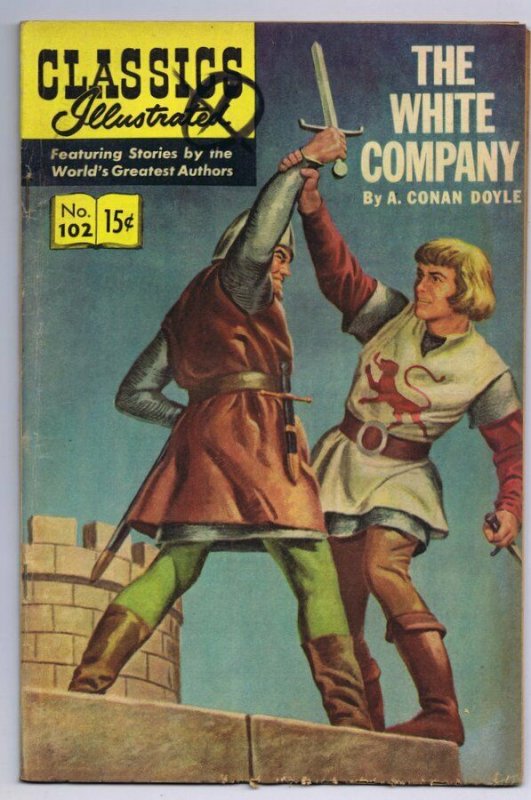 Classics Illustrated White Company #102 HRN 167 ORIGINAL Vintage Comic Book 