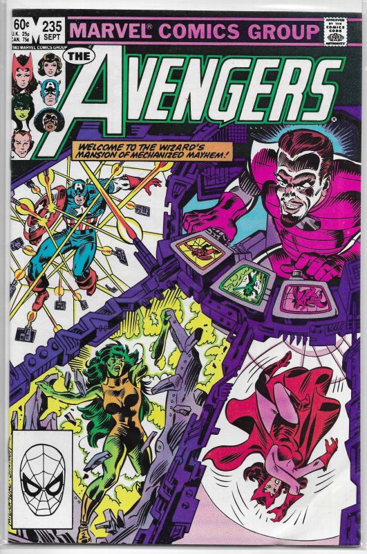 Avengers   vol. 1   #235 VG Stern/Budiansky, Wizard, Vision, Scarlet Witch