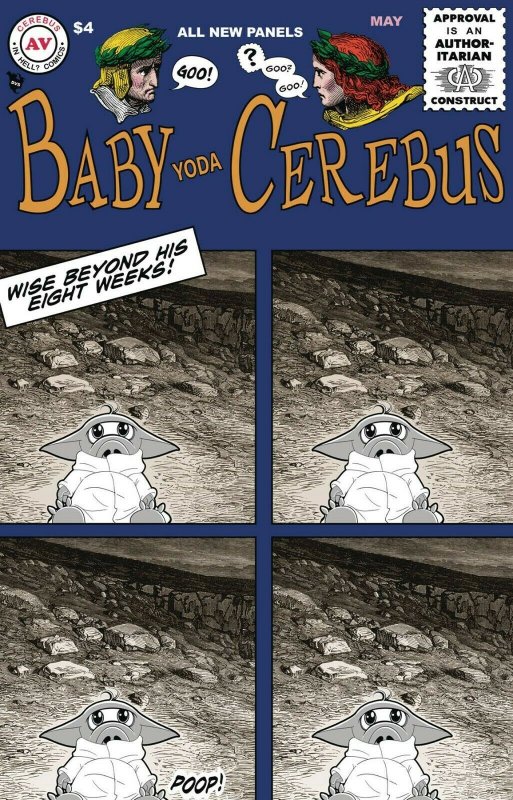 Baby Yoda Cerebus #1 (one shot) Comic Book 2021 - Aardvark Vanaheim