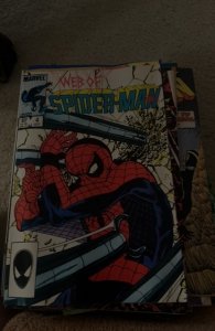 Web of Spider-Man #4 Direct Edition (1985) Spider-Man 