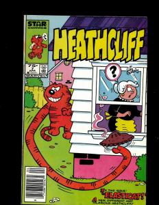 Lot Of 9 Comics Heathcliff # 2 3 4 5 7 8 9 10 Healthcliff's Funhouse # 10   WS2