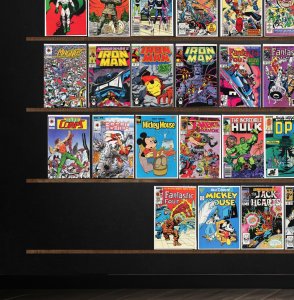 Huge Lot 140+ Comics with Magnus Robot Fighter, Fantastic Four & More!