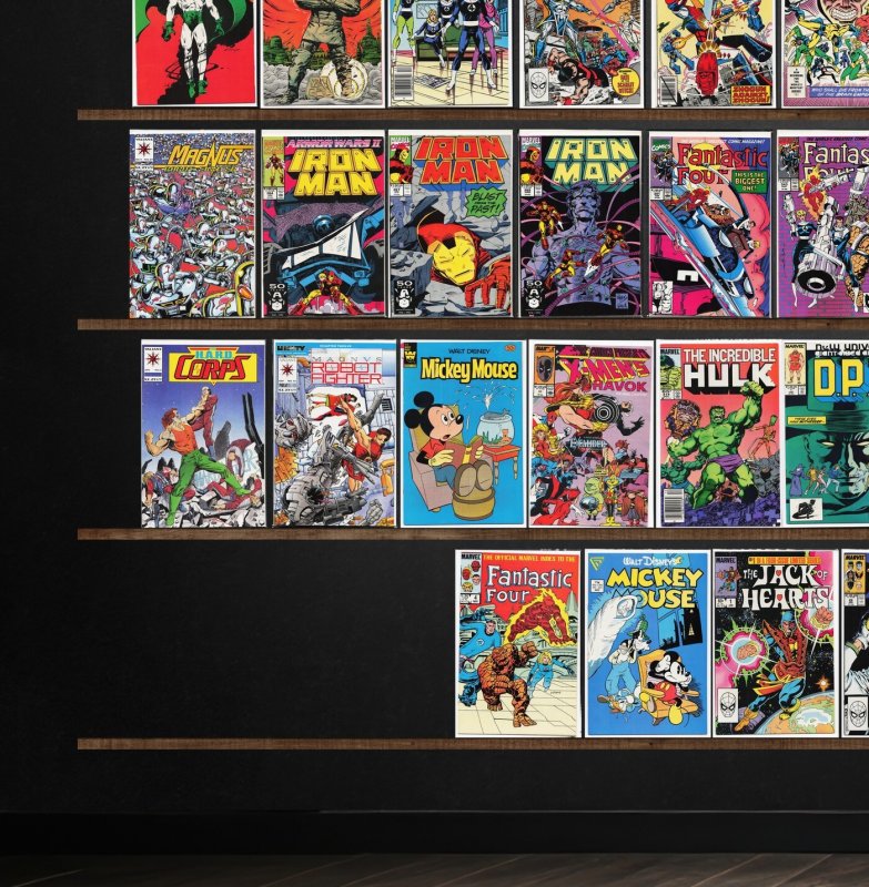 Huge Lot 140+ Comics with Magnus Robot Fighter, Fantastic Four & More!