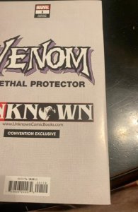 VENOM: LETHAL PROTECTOR #1 * NM+ * TYLER KIRKHAM CARNAGE VIRGIN VARIANT ???