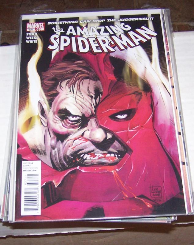 Amazing Spider-Man # 627 the   juggernaut  captain unniverse    high grade