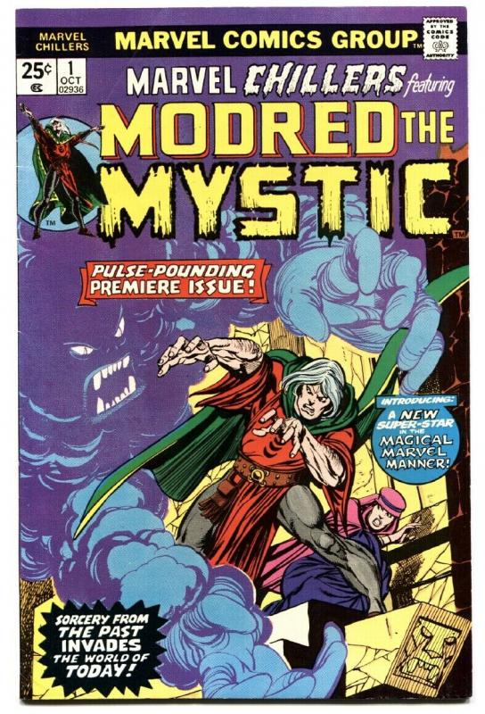 MARVEL CHILLERS #1-MODRED THE MYSTIC-1975-MARVEL-BRONZE