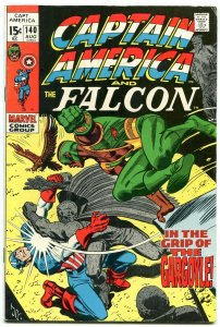 CAPTAIN AMERICA AND THE FALCON #140 1971 GARGOYLE ORIGIN FN+