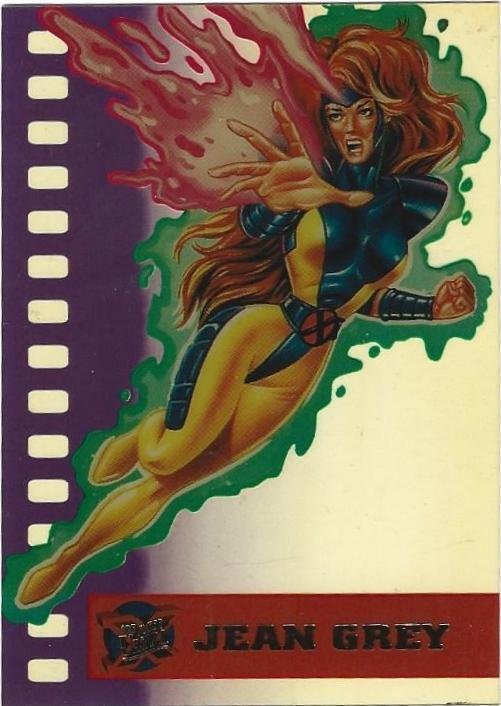 1994 Fleer Ultra X-Men Card Suspended Animation #4 Jean Grey