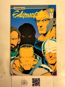 Elementals #22 VF+ Comico Comics comic book 15 JW58