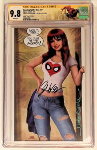 The Amazing Spider-Man #27 (2023) CGC-9.8 Szerdy Virgin Cover