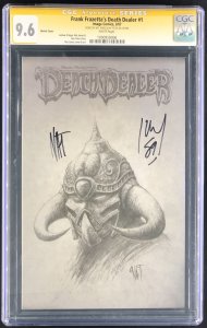 Frank Frazetta’s Death Dealer #1 CGC Signature Series 9.6 Sketch Cover