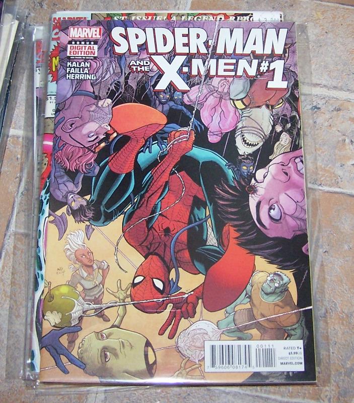 SPIDER-MAN AND THE X-MEN #1  JEAN GRAYS ACADEMY MUTANTS