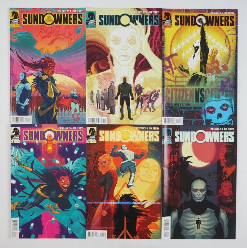 Sundowners #1-6 VF/NM complete series ; Dark Horse