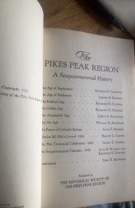 The pikes Peak region, A SesquiCentennial history, Carter, 1956