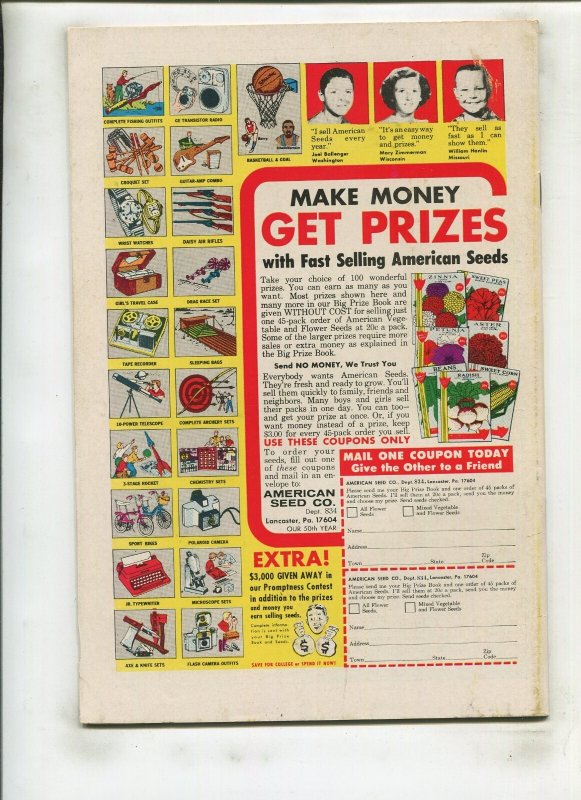 SUPERBOY #146 (6.5) KRYPTO, NEAL ADAMS!! 1968