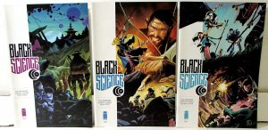 Black Science Lot of 3 #9, 10, 11 (2014) Image Comics 1st Print Comic Books