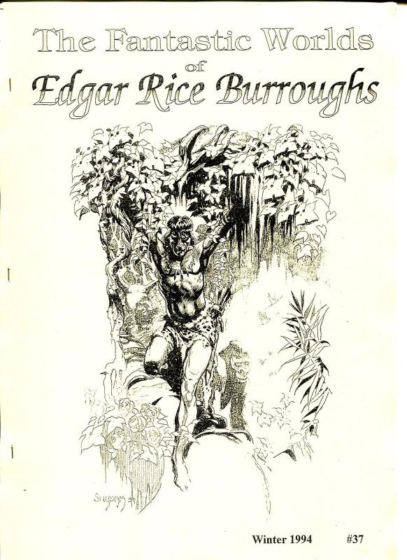 Fantastic Worlds of Edgar Rice Burroughs #37 1994-British fanzine-Cawthorne-FN