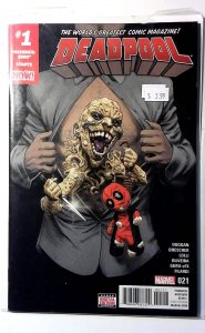 Deadpool #21 (2016) Marvel Comics 1st Print Comic Book