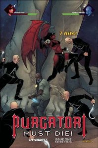 Purgatori Must Die! 1-D Álvaro Sarraseca Cover VF/NM