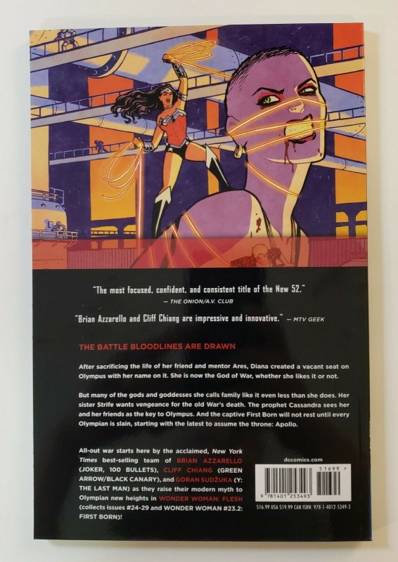 WONDER WOMAN VOL.5 TPB SOFT COVER NEW 52 DC COMICS FIRST PRINT NM 