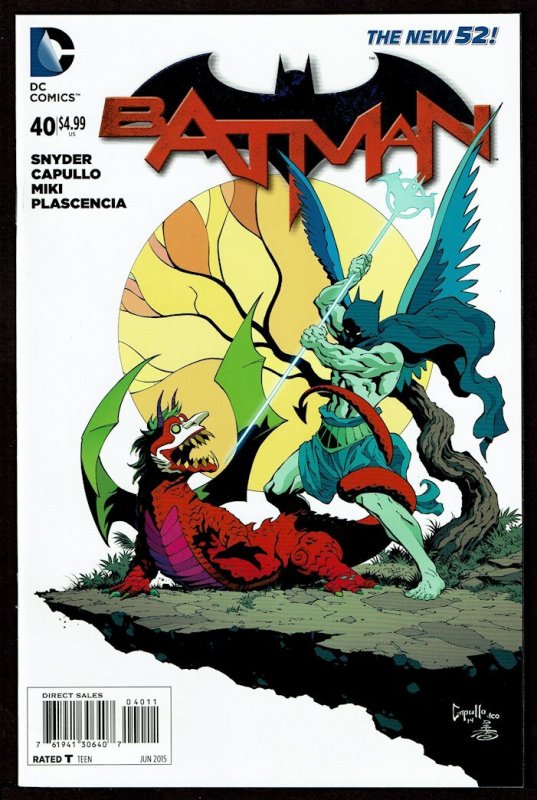 Batman #40 (New 52)  9.4 NM  Endgame Pt 6