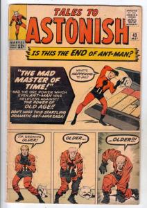 Tales to Astonish #43 (May-63) VG Affordable-Grade Ant-Man