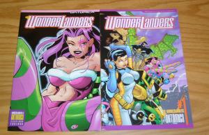 Wonderlanders #1-2 VF complete series WONDERLAND early kaare andrews art set