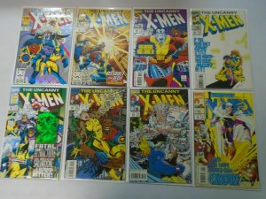 Uncanny X-Men comic lot 31 different from #300-349 8.0 VF (1993-97 1st Series)