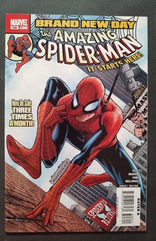 The Amazing Spider-Man #546 (2008) Key