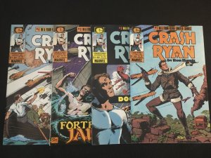 CRASH RYAN #1, 2, 3, 4 VFNM Condition