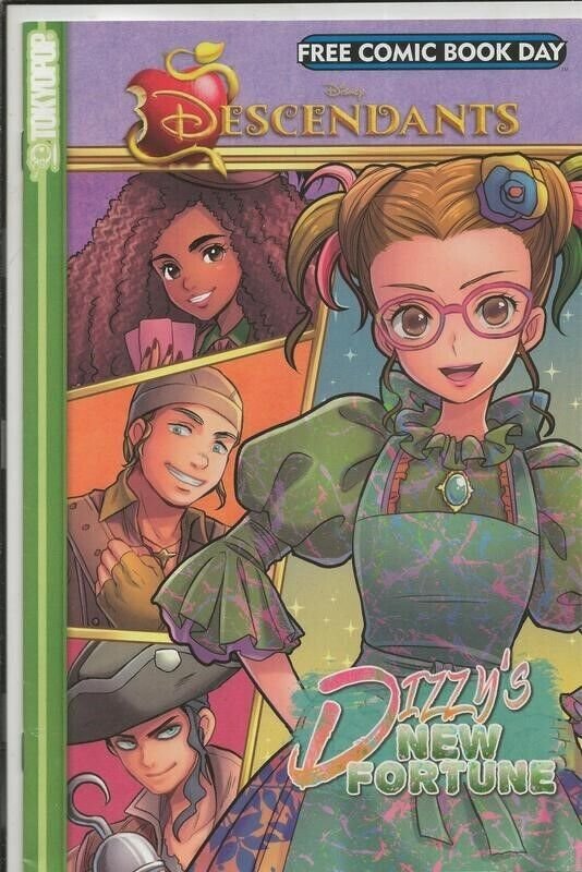 Disney Descendants Dizzy's New Fortune FCBD #1 ORIGINAL Vintage 2019 Tokyopop