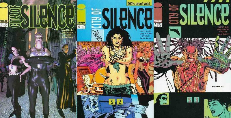 CITY OF SILENCE (2000 IMAGE) 1a,2-3  WARREN ELLIS