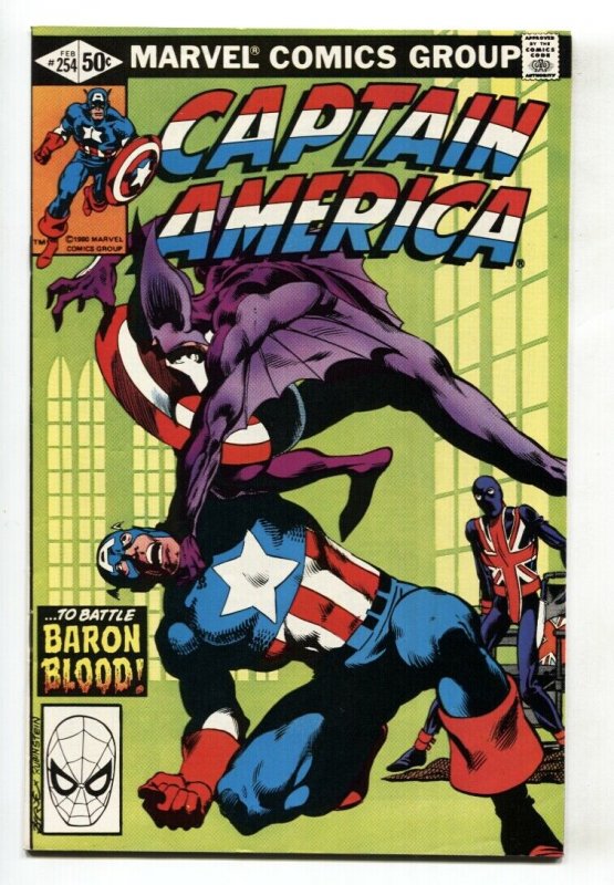 Captain America #254 comic book 1980 1st Joseph Chapman