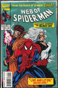 Web of Spider-Man #113 Metallic Cover (1994) Spider-Man