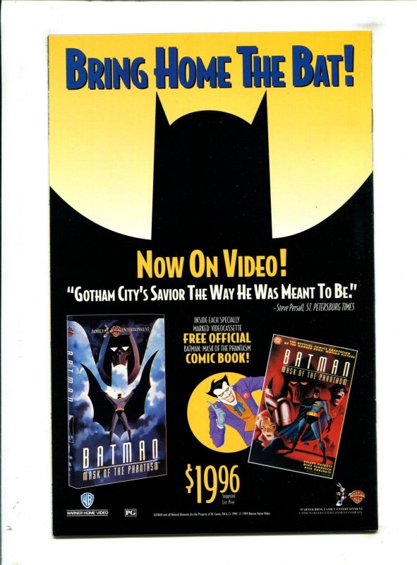 Outsiders #8 - Paul Pelletier Art (9.0) 1994