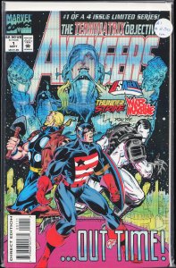 Avengers: The Terminatrix Objective #1 (1993) The Avengers [Key Issue]