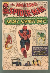 AMAZING SPIDERMAN 19 GD+ 2.5;1st APPEARANCE Mac Gargan(Scorpion)