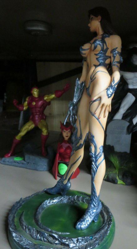 WITCHBLADE II (2) STATUE by Moore Creations #1328/4000 NO BOX!  