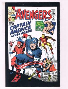 Avengers Classic #4 VF Marvel Comics Comic Book Lee Kirby Captain America  DE14