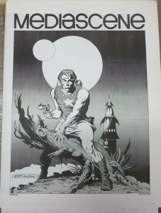 STERANKO'S MEDIASCENE COLLECTION! 5 issues. Features Galactica, Bond,Bradbury