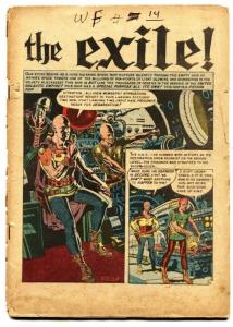 WEIRD FANTASY #14 comic JOE ORLANDO-FELDSTEIN ROCKET COVER--E.C. GOLDEN AGE-1952