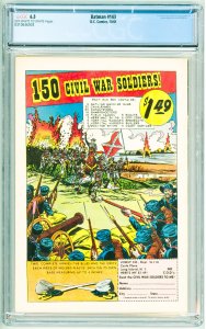 Batman #143 (1961) CGC 6.5! OWW Pages!