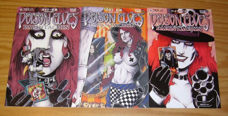 Poison Elves: Parintachin #1-3 VF/NM complete series - drew hayes - fillbach 2