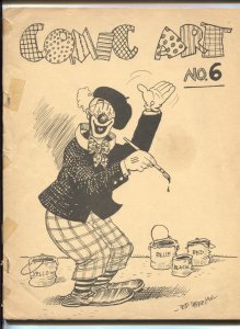 Comic Art Fanzine #6 1966- Roy Thomas- Carl Barks- Ed Wheelan