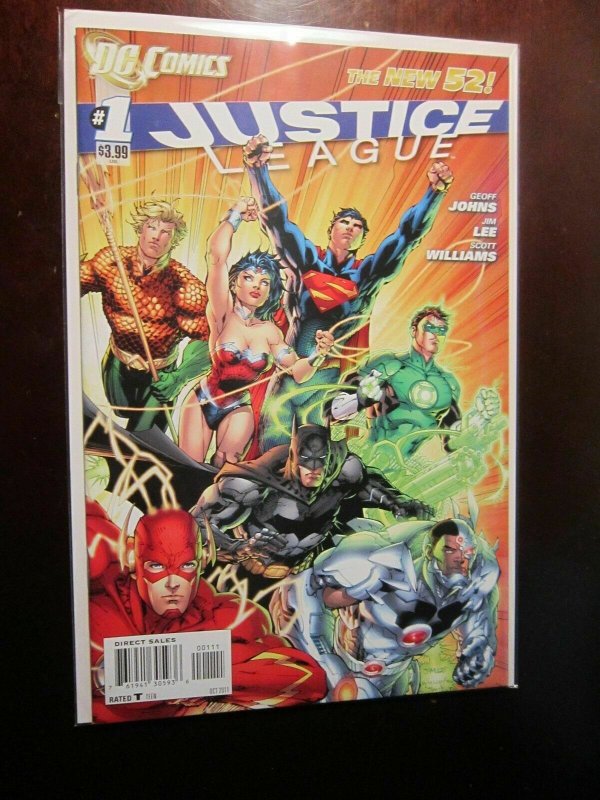 Justice League #1A 9.0 NM (2011)
