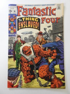 Fantastic Four #91 (1969) VF- Condition